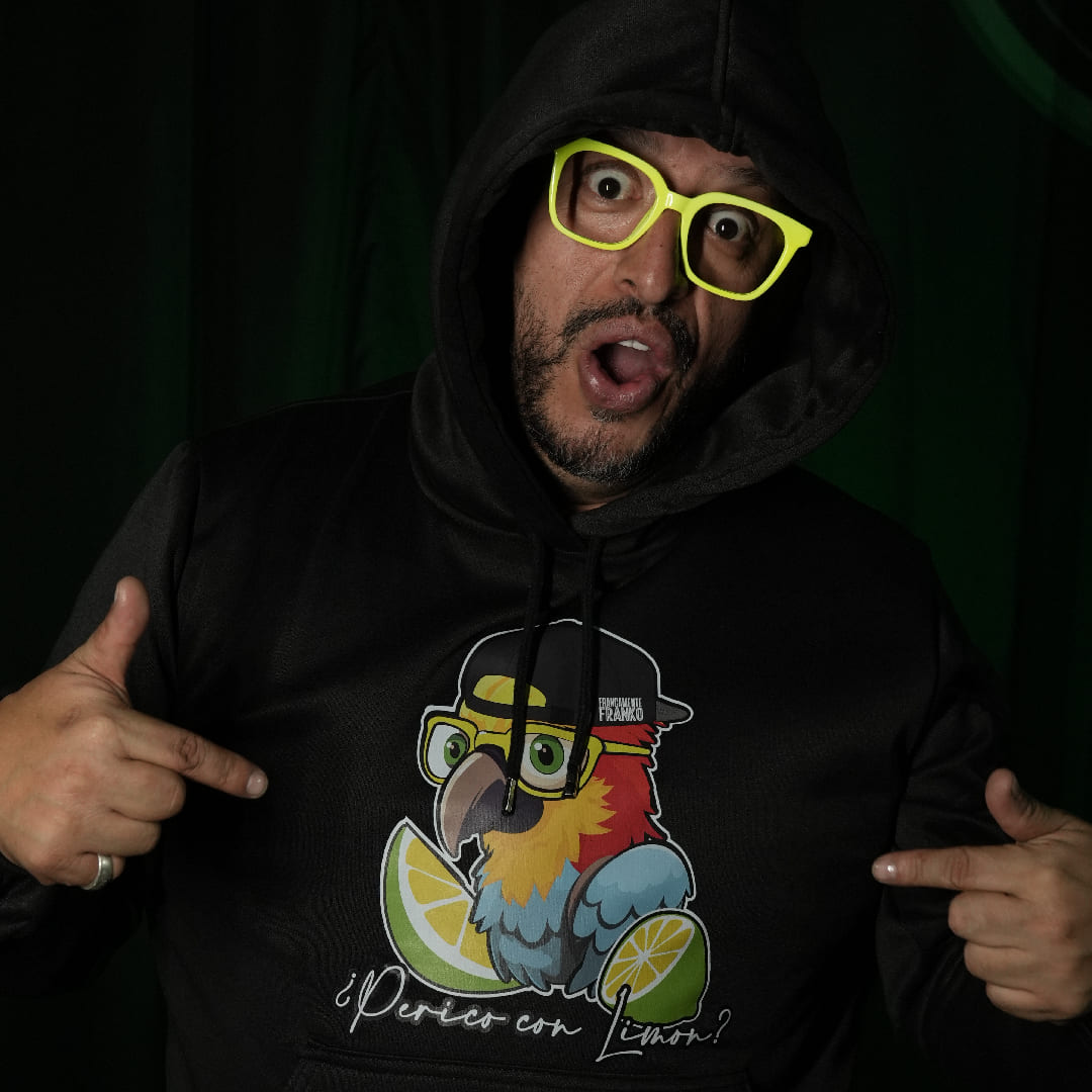 Hoodie Frako Bonilla - Perico con limón - Imagen 2